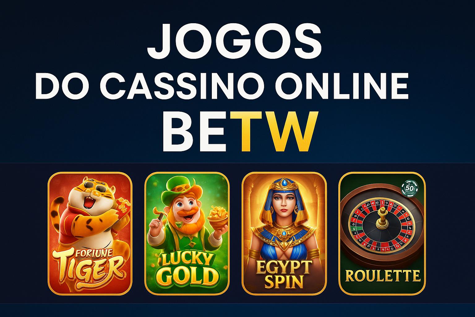 Jogos de cassino online inovadores e emocionantes na BETW