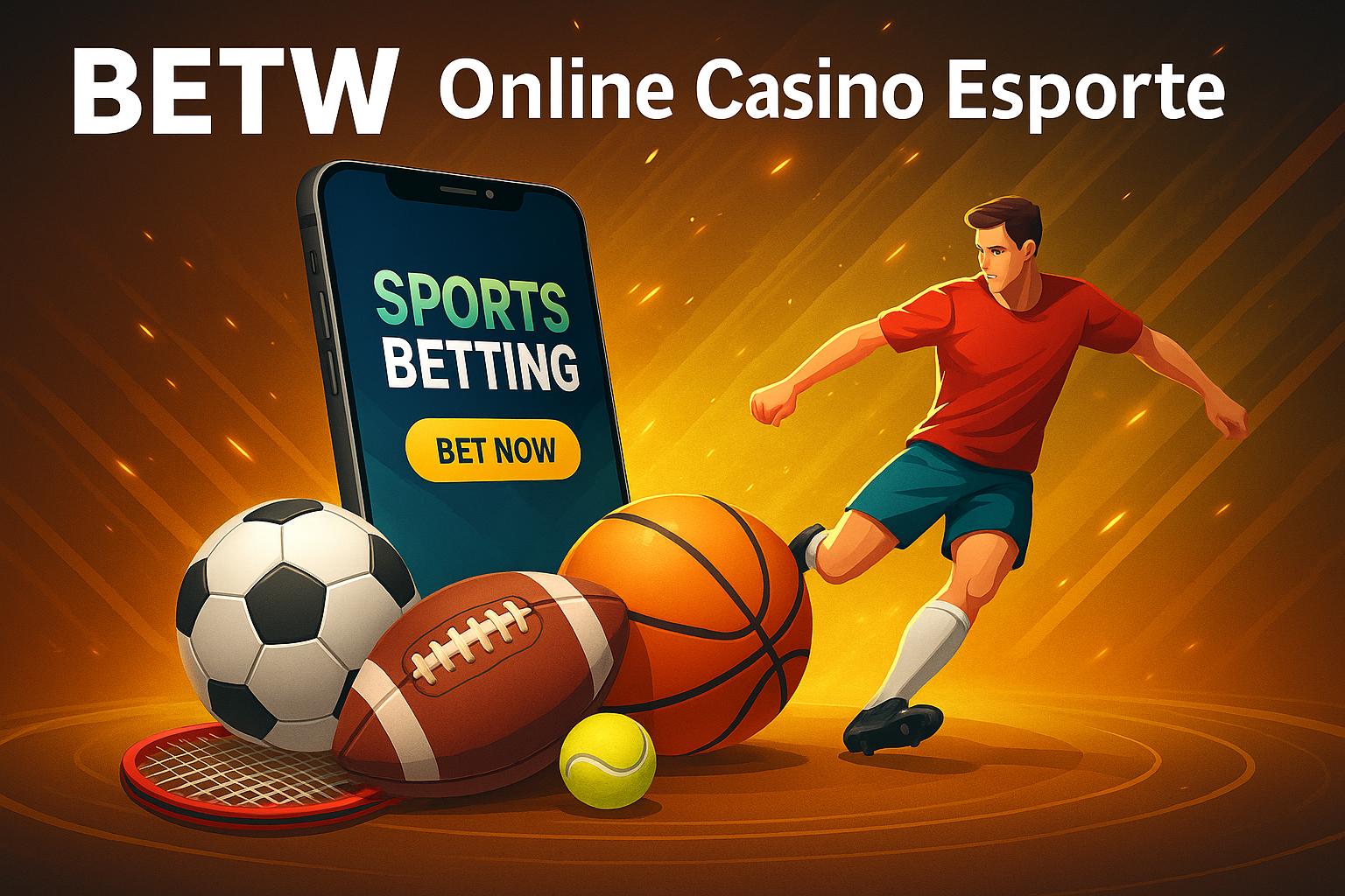 Aposte em apostas esportivas no cassino online BETW