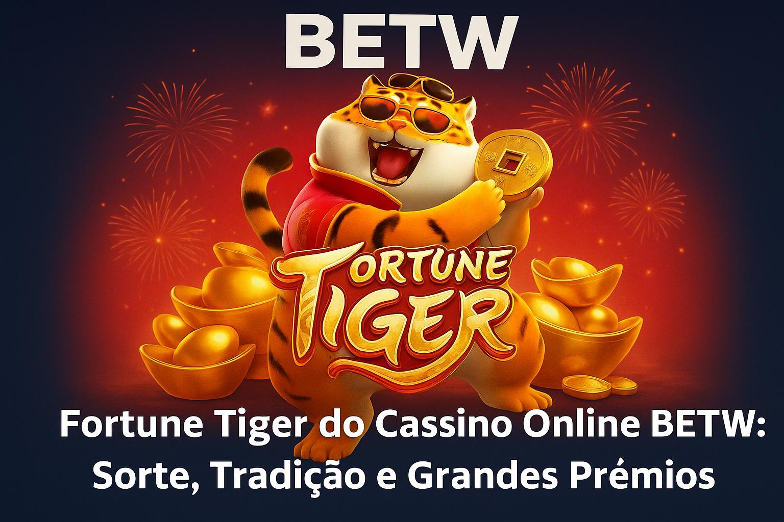 Fortune Tiger é um jogo imperdível no BETW Casino