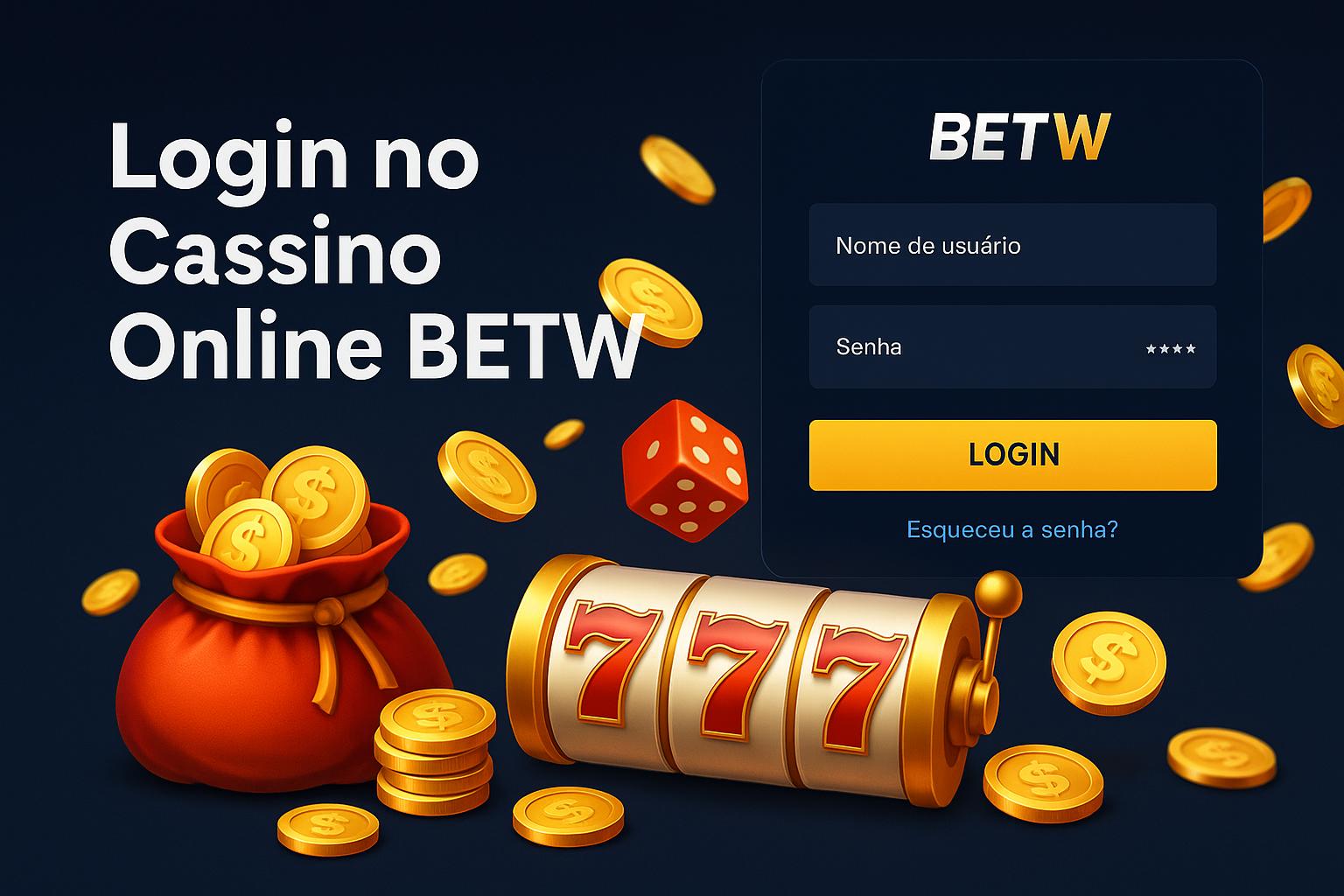 Login no Cassino BETW