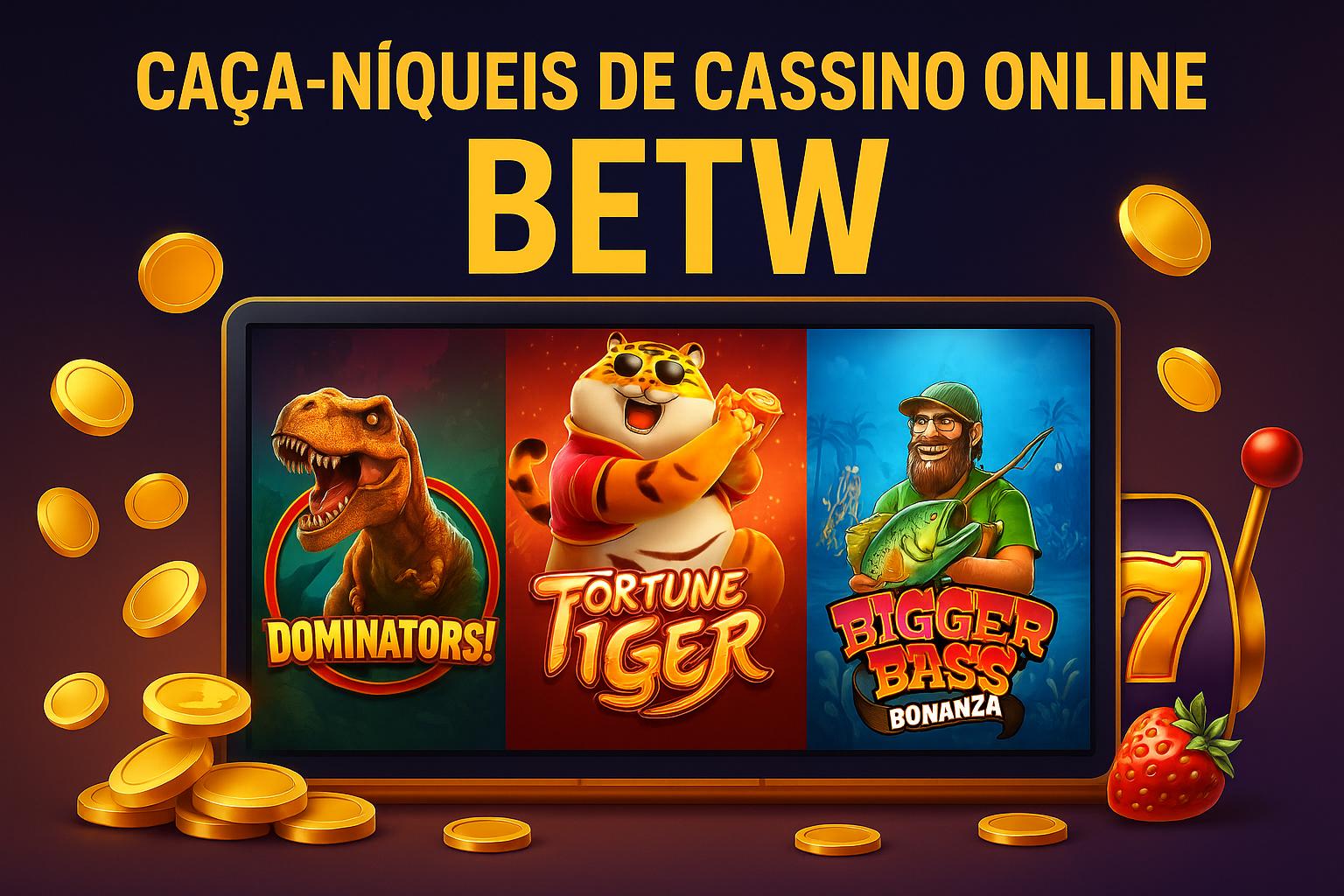 Explore o mundo das slot machines no BETW Casino